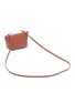 Detail View - Click To Enlarge - ACNE STUDIOS - Knot detail crossbody leather mini bag