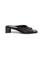 Acne studios open toe mules Outlet
