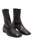 Detail View - Click To Enlarge - ACNE STUDIOS - Block heel branded leather boots