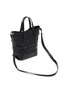 Detail View - Click To Enlarge - 3.1 PHILLIP LIM - Odita Mini' woven lattice leather bucket bag