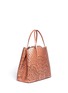 Figure View - Click To Enlarge - ALAÏA - Perforated leather tote