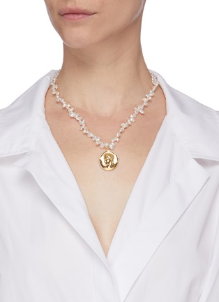 Figure View - Click To Enlarge - HERMINA ATHENS - 'Hermes Lustre' pearl necklace