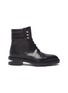 Main View - Click To Enlarge - ALEXANDER WANG - 'Andy' leather combat boots