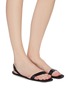 Figure View - Click To Enlarge - ALEXANDER WANG - Fold Up Silk Sandals