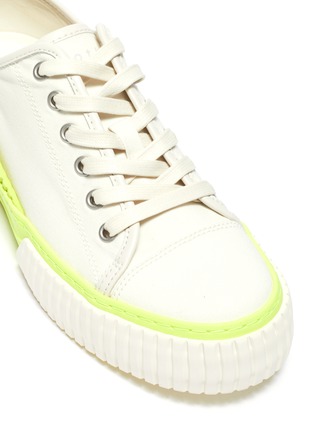 Detail View - Click To Enlarge - BOTH - Pro-Tec' colourblock back strap rubber panel canvas sneakers