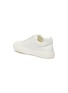  - BOTH - 'Broken C’ side cushioned collar rubber panel canvas sneakers