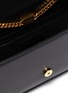 Detail View - Click To Enlarge - SAINT LAURENT - 'Kate S' metal fringe leather crossbody bag