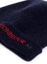 Detail View - Click To Enlarge - MAISON MICHEL - 'One Day One Look' rib wool beanie