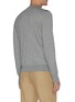 Back View - Click To Enlarge - BRIONI - Monogram crewneck knit sweatshirt