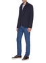 Figure View - Click To Enlarge - BRIONI - Notch lapel tailored blazer