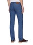 Back View - Click To Enlarge - BRIONI - Straight cut stretch jeans