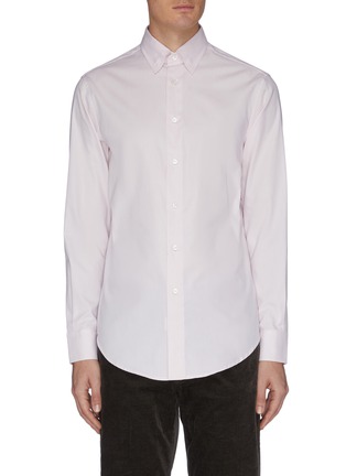 Main View - Click To Enlarge - BRIONI - Micro Oxford cotton shirt