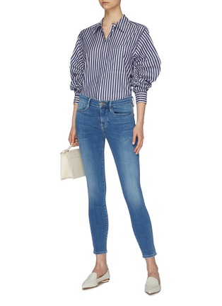Figure View - Click To Enlarge - FRAME - 'Le Skinny De Jeanne' cropped jeans
