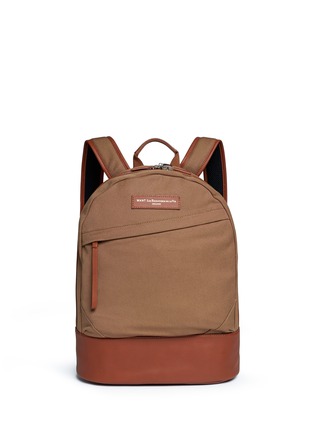 Main View - Click To Enlarge - WANT LES ESSENTIELS - 'Kastrup' canvas backpack