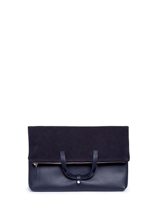  - WANT LES ESSENTIELS - 'Peretola' foldable leather tote bag