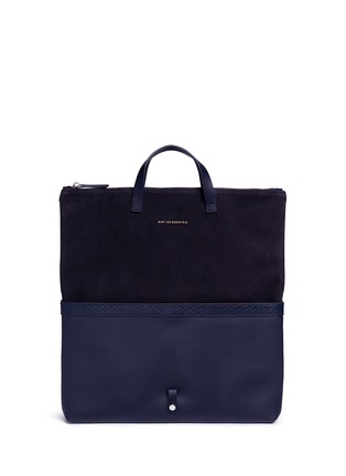 Main View - Click To Enlarge - WANT LES ESSENTIELS - 'Peretola' foldable leather tote bag