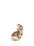 Figure View - Click To Enlarge - DELFINA DELETTREZ - Diamond 18k white gold crocodile ring