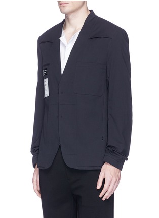 Front View - Click To Enlarge - MAISON MARGIELA - 'Re-edition' reversed soft blazer