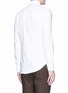 Back View - Click To Enlarge - LARDINI - Floral cufflink slim fit twill shirt