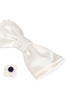 Detail View - Click To Enlarge - LARDINI - Silk satin bow tie