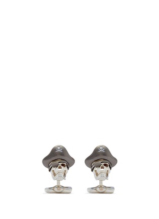 Main View - Click To Enlarge - DEAKIN & FRANCIS  - Pirate skull cufflinks