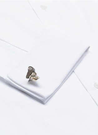 Figure View - Click To Enlarge - DEAKIN & FRANCIS  - Pirate skull cufflinks