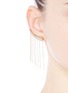 Figure View - Click To Enlarge - SOPHIE BILLE BRAHE - x sacai 002 long chain fringe pearl single creeper earring
