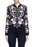 Main View - Click To Enlarge - NEEDLE & THREAD - 'Embroidery Lace' embellished bomber jacket
