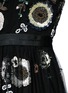 Detail View - Click To Enlarge - NEEDLE & THREAD - 'Woodland' lace trim embellished tulle dress