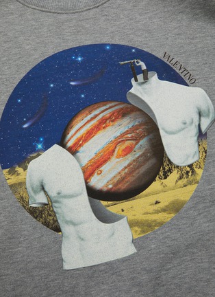  - VALENTINO GARAVANI - 'Jupiter' graphic print sweatshirt