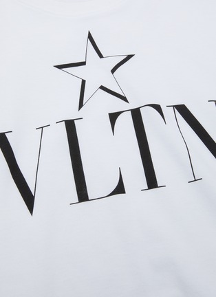  - VALENTINO GARAVANI - 'Star' logo print T-shirt
