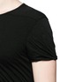 Detail View - Click To Enlarge - RICK OWENS DRKSHDW - Double layer long T-shirt