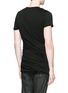 Back View - Click To Enlarge - RICK OWENS DRKSHDW - Double layer long T-shirt