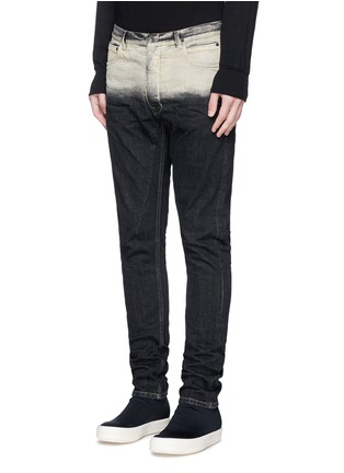 Front View - Click To Enlarge - RICK OWENS DRKSHDW - 'Torrence' dégradé straight leg jeans