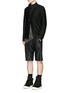 Figure View - Click To Enlarge - RICK OWENS DRKSHDW - 'Slave' cotton Cavalry twill jacket