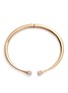 Main View - Click To Enlarge - CHLOÉ - 'Darcey' crystal pavé brass collar necklace