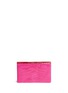 Back View - Click To Enlarge - STALVEY - 'Adysen' colourblock alligator leather envelope clutch