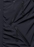 Detail View - Click To Enlarge - MAISON MARGIELA - Stud ruched seam bomber jacket