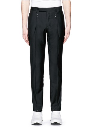 Main View - Click To Enlarge - MAISON MARGIELA - Studded virgin wool pants