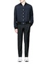 Figure View - Click To Enlarge - MAISON MARGIELA - Studded virgin wool pants