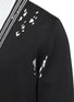 Detail View - Click To Enlarge - MAISON MARGIELA - Locknit burn out panel cardigan