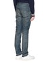 Back View - Click To Enlarge - MAISON MARGIELA - Washed slim fit jeans