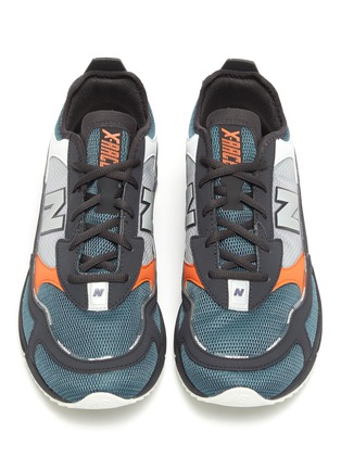Detail View - Click To Enlarge - NEW BALANCE - 'X-Racer' colourblock panel perforated sneakers