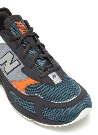 Detail View - Click To Enlarge - NEW BALANCE - 'X-Racer' colourblock panel perforated sneakers