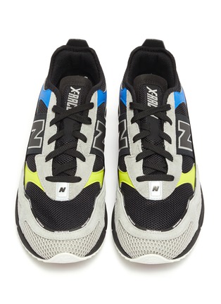 Detail View - Click To Enlarge - NEW BALANCE - 'X-Racer' colourblock panel perforated sneakers
