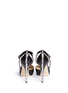 Back View - Click To Enlarge - JIMMY CHOO - 'Vinse 100' acetate heel leather pumps