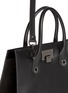 Detail View - Click To Enlarge - JIMMY CHOO - 'Riley' leather suede box tote