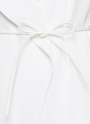 Detail View - Click To Enlarge - VINCE - Long drape crepe vest