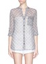 Main View - Click To Enlarge - DIANE VON FURSTENBERG - 'Gilmore' Bali lace print silk chiffon blouse