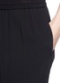 Detail View - Click To Enlarge - DIANE VON FURSTENBERG - 'Benett Two' elastic waist crepe pants
